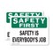 Signmission Safety Culture Sign, 5 in Width, Vinyl Decal, Rectangle OS-2PACK-CL-D-35-L-20009 - alternate 1
